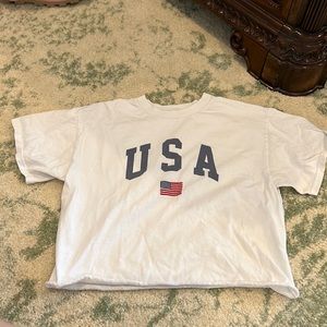 PacSun cropped shirt